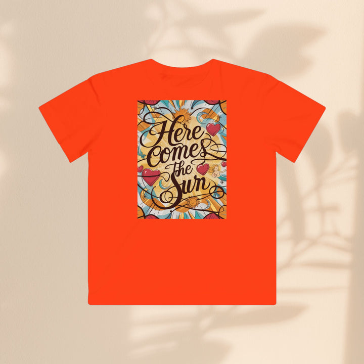 Kids Fine Jersey Tee - Here Comes The Sun