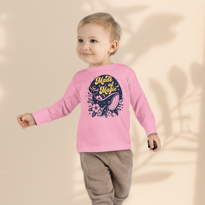 Made of Magic - Toddler Long Sleeve Tee, Kids Clothing