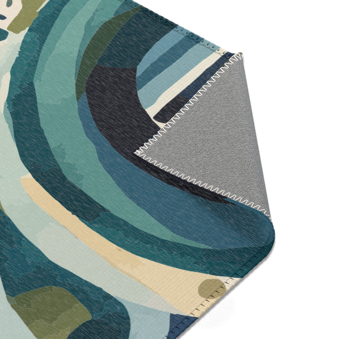 Bold Wave Area Rug
