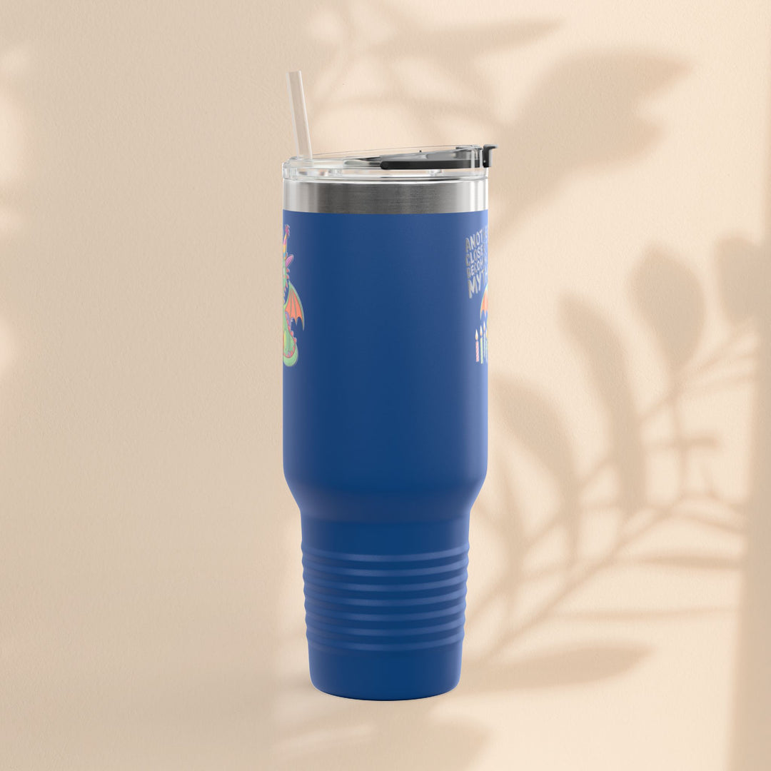 Dragon Insulated Travel Mug, 40oz, Dragon Birthday Tumbler