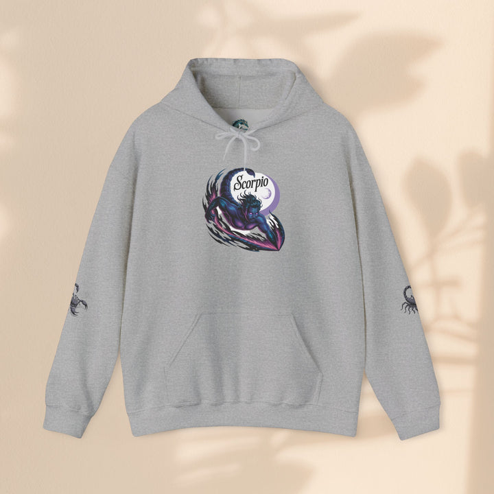 Scorpio Zodiac Hoodie - Cozy Astrology Apparel