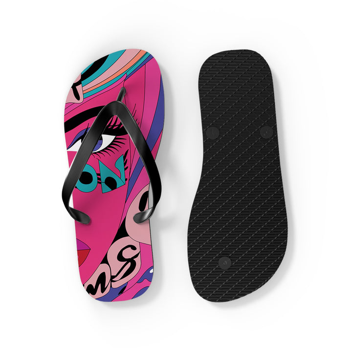 Sea Dragon Dreams Flip Flops