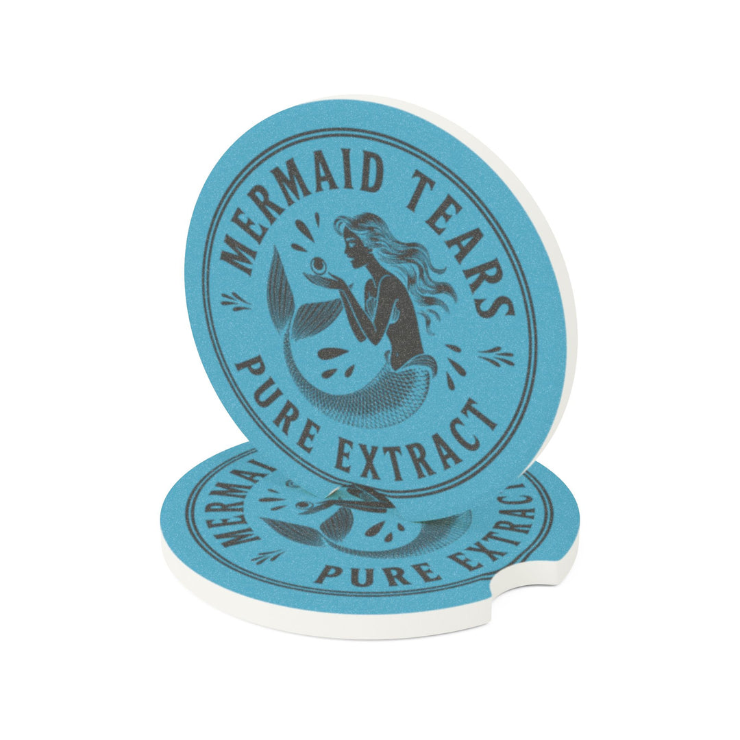 Mermaid Tears Soapstone Car Coaster