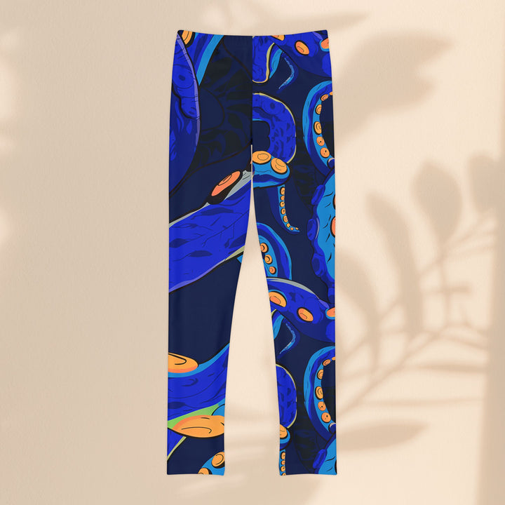 Youth Full-Length Leggings  - Octopus Delight