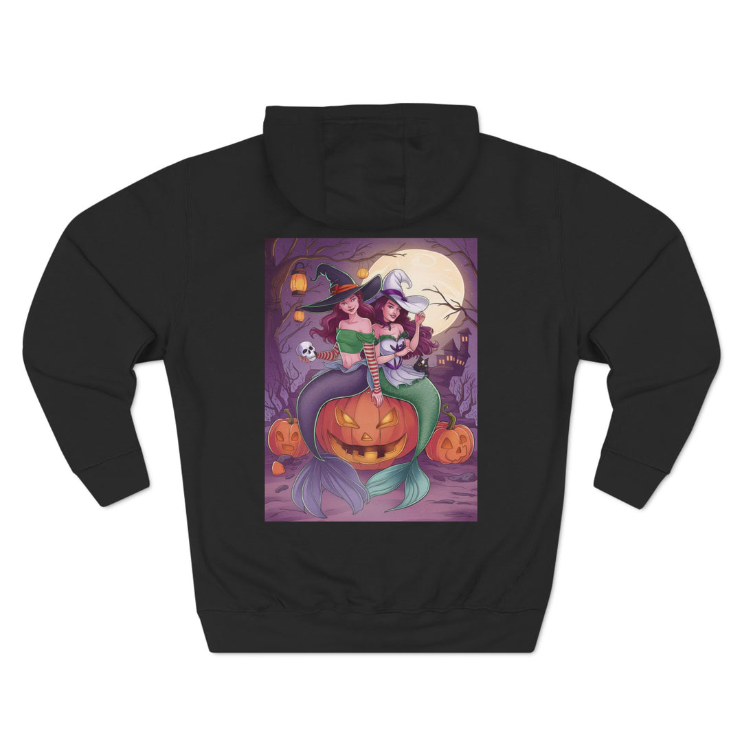 Three-Panel Fleece Hoodie - Witchie Mermaids