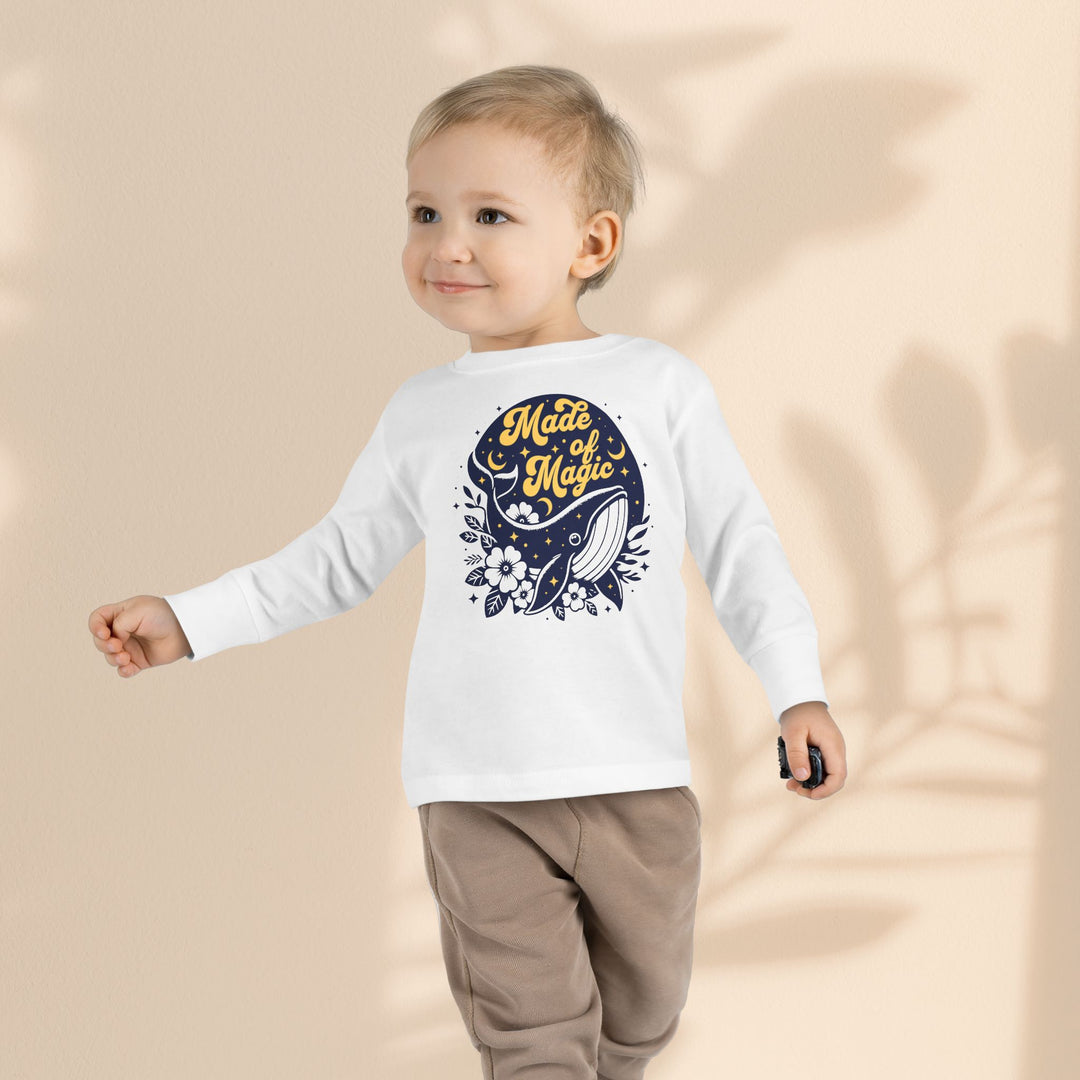 Made of Magic - Toddler Long Sleeve Tee, Kids Clothing