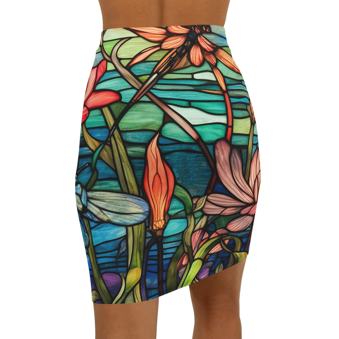 Pencil Skirt - Dragonfly Magic