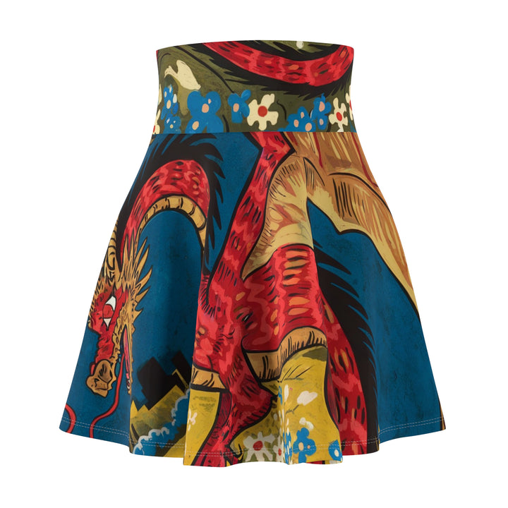 Mexican Dragon Skater Skirt