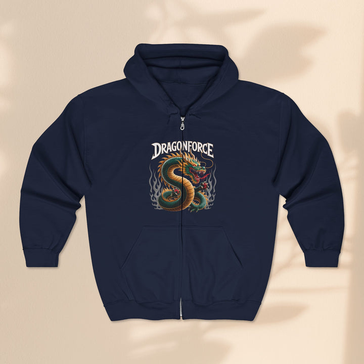 Dragon Force - Unisex Heavy Blend™ Full Zip Hooded Sweatshirt
