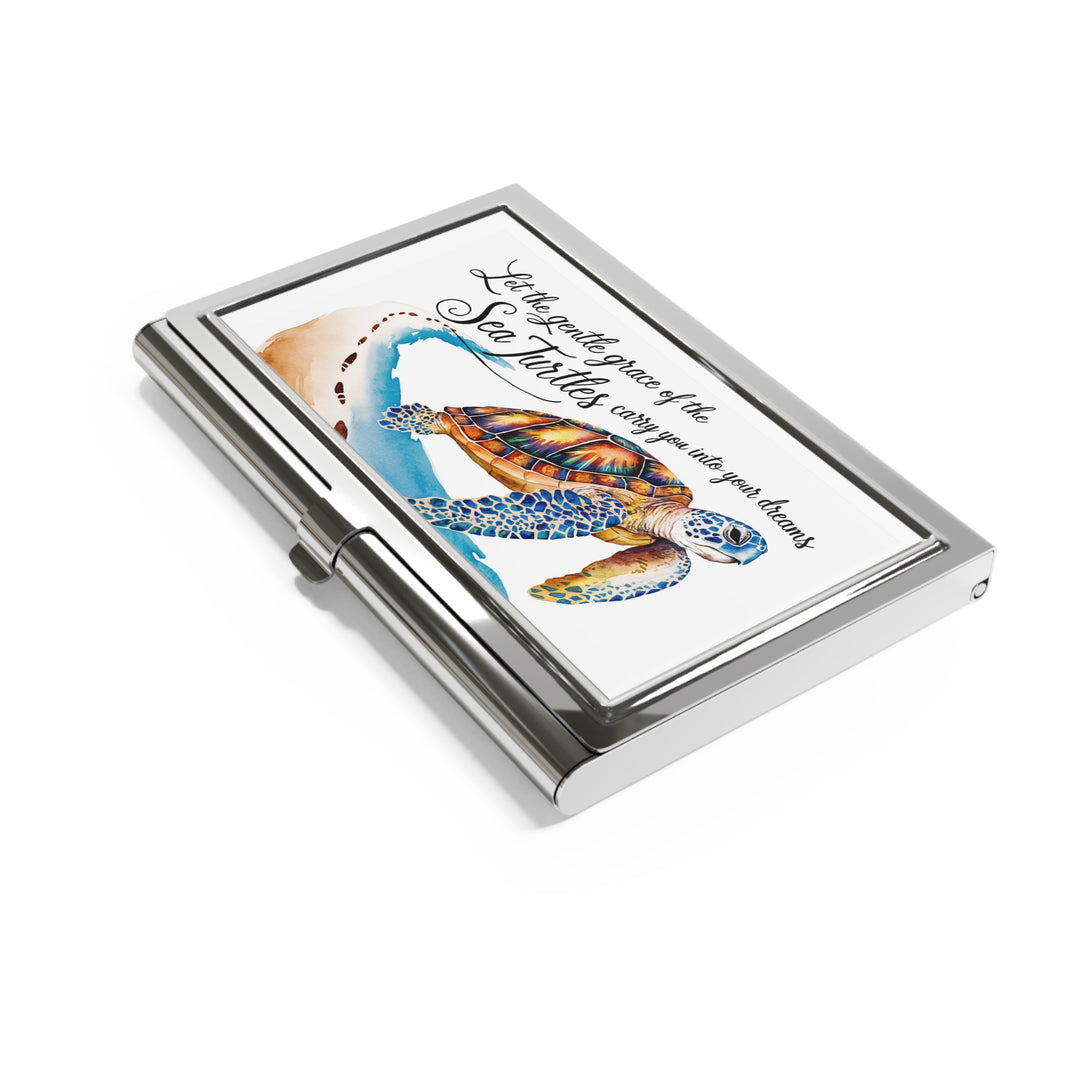 Business Card Holder - Sea Turtles