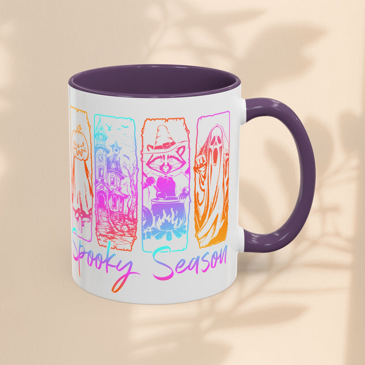 Spooky Season Accent Coffee Mug – Halloween Ceramic Cup (11oz, 15oz)
