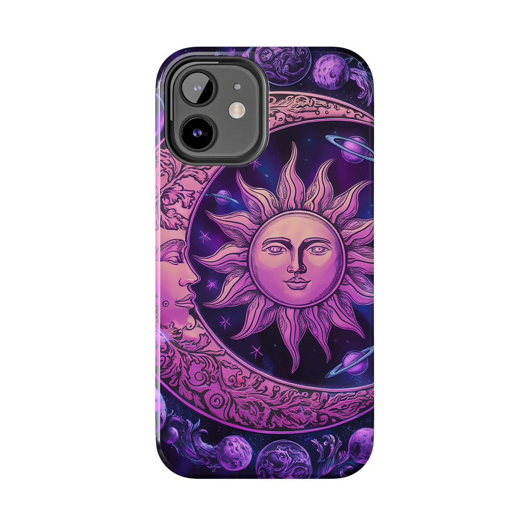 Tough Phone Cases - Purple Moon