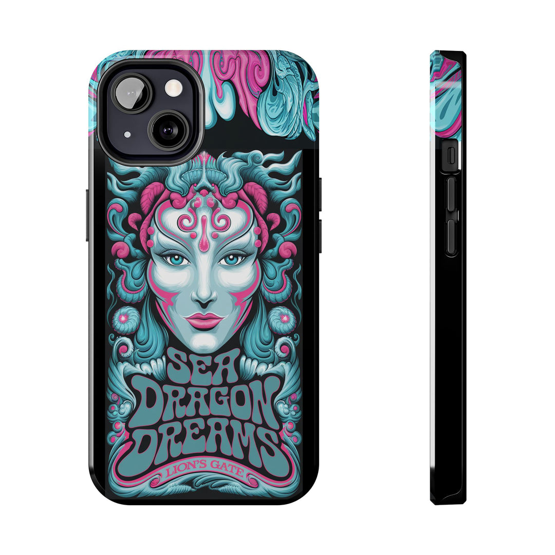 Tough Phone Cases - Sea Dragon Dreams Psychedelic