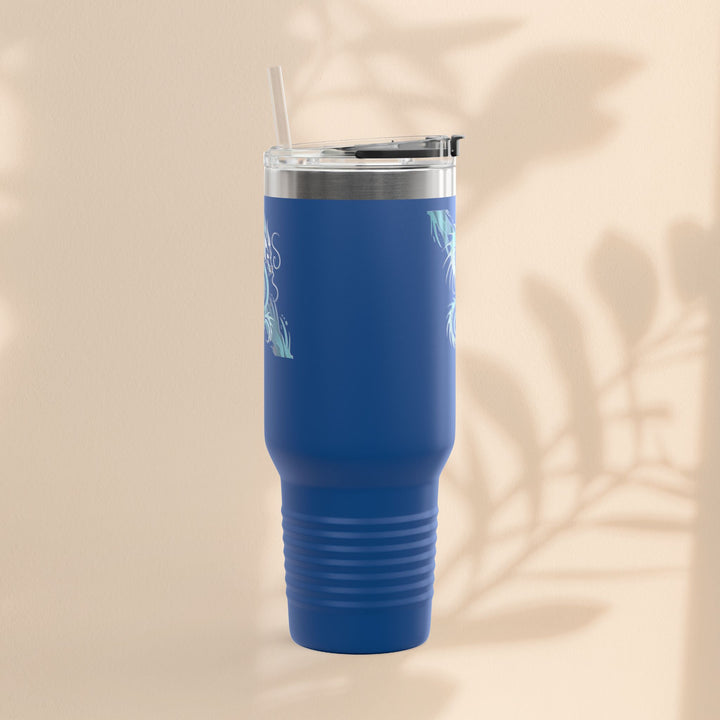 Bold Dragon Insulated Travel Mug, 40oz – Adventure, Road Trips, Unique Gift, Eco-Friendly Drinkware, Hot & Cold Beverages