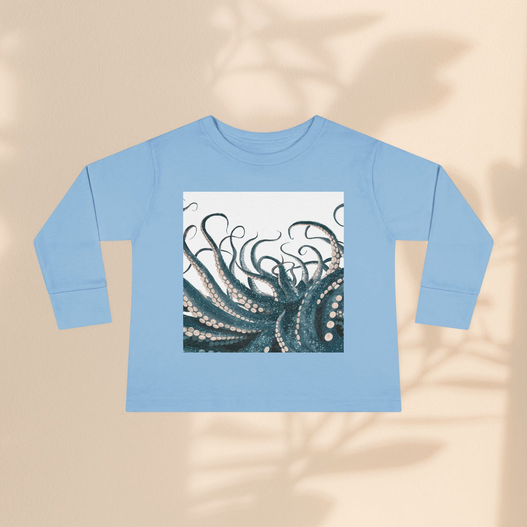 Toddler Long Sleeve Tee - Octopus