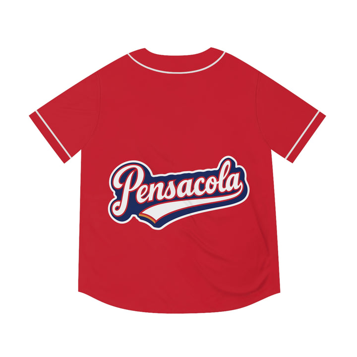 Men's Baseball Jersey (AOP) - Pensacola