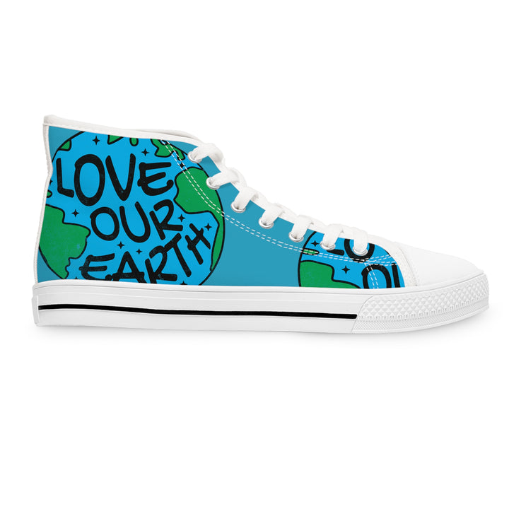 High Top Sneakers - Love Our Earth Women's Shoes