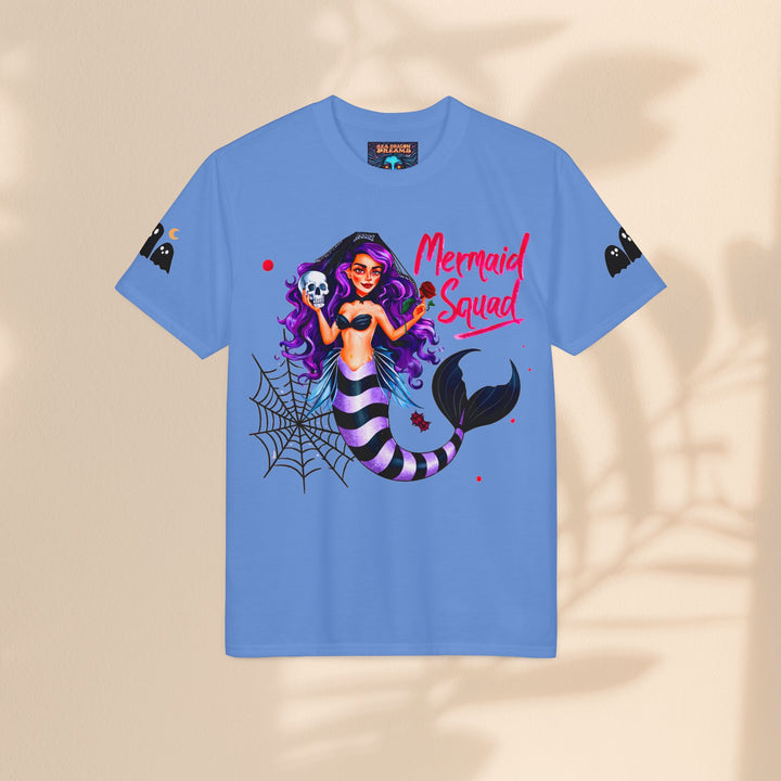 Mermaid Squad Graphic T-Shirt — Halloween Goth Mermaid Tee