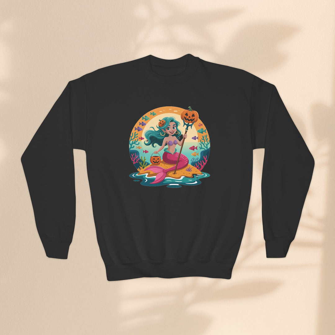 Enchanting Mermaid Halloween Youth Sweatshirt