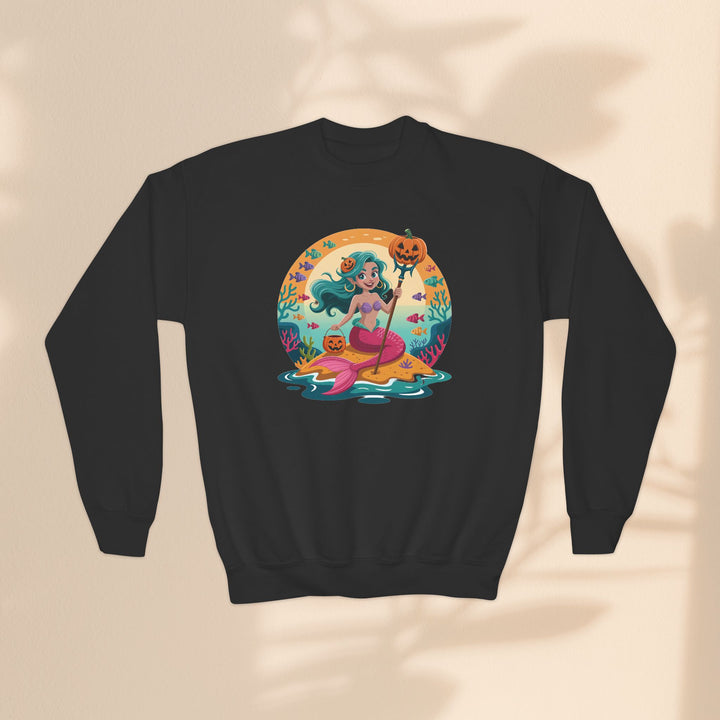 Enchanting Mermaid Halloween Youth Sweatshirt