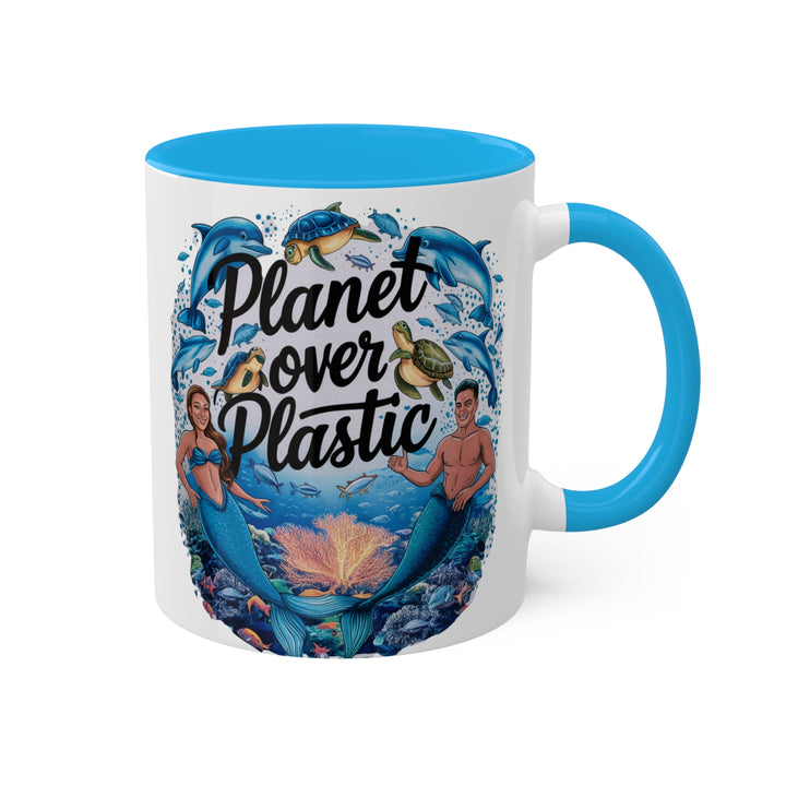 Colorful Mugs, 11oz - Planet Over Plastic