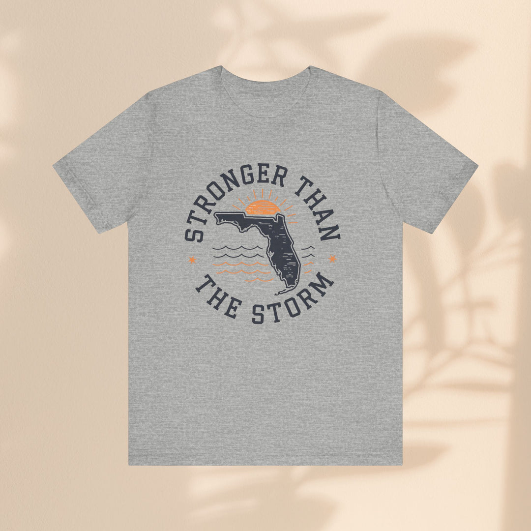 Unisex Jersey Short Sleeve Tee - Stronger Than The Storm