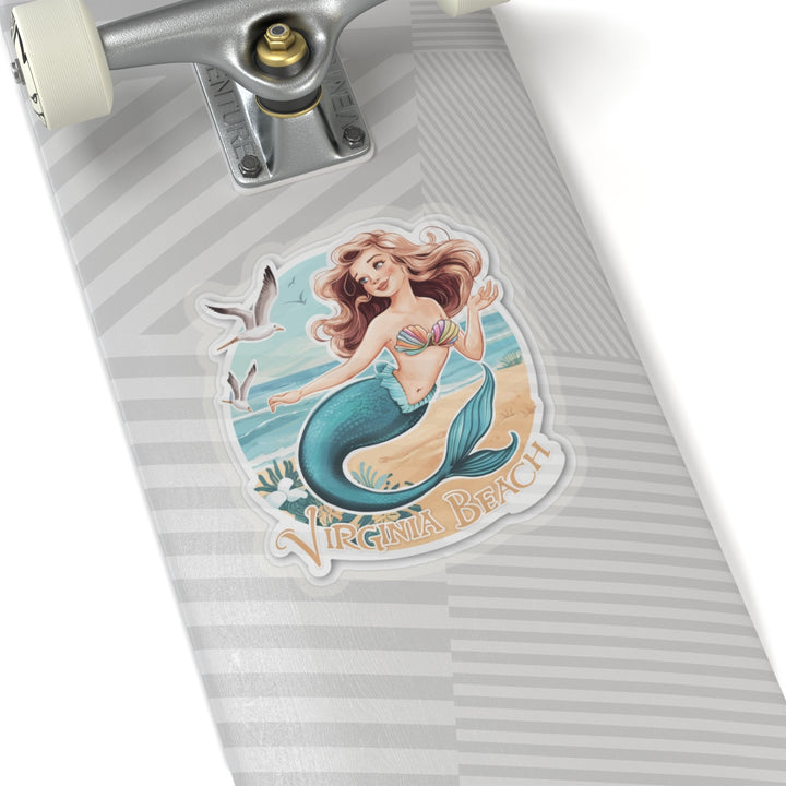 Kiss-Cut Stickers - Virginia Beach Mermaid