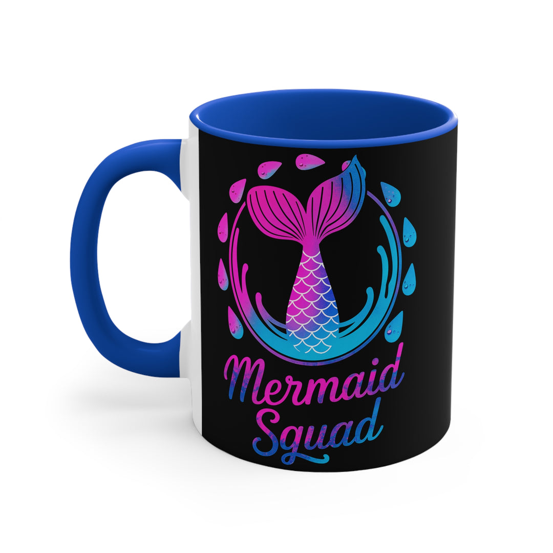 11oz Accent Mug - Mermaid Squad