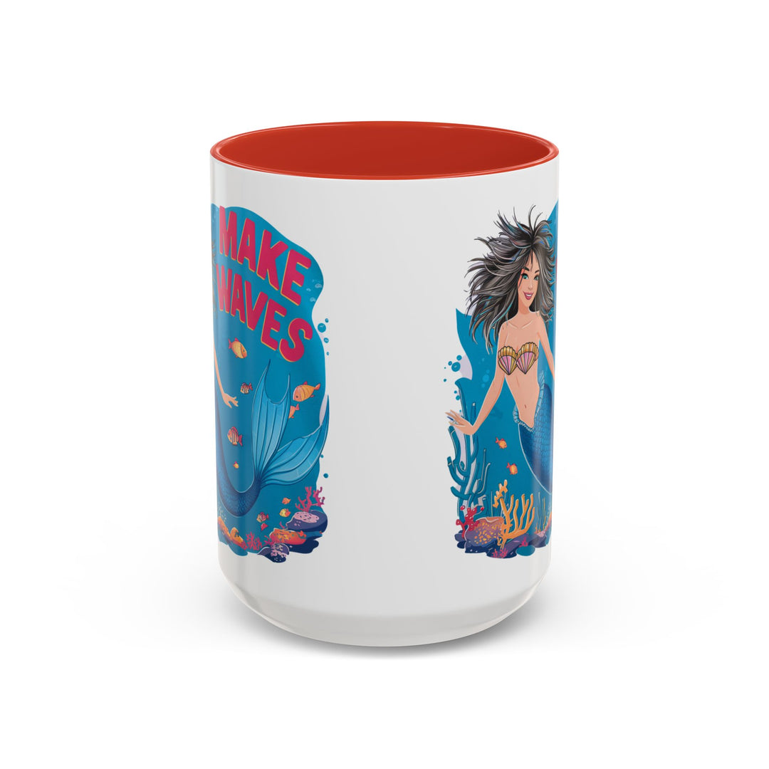 Accent Coffee Mug (11, 15oz) - Make Waves