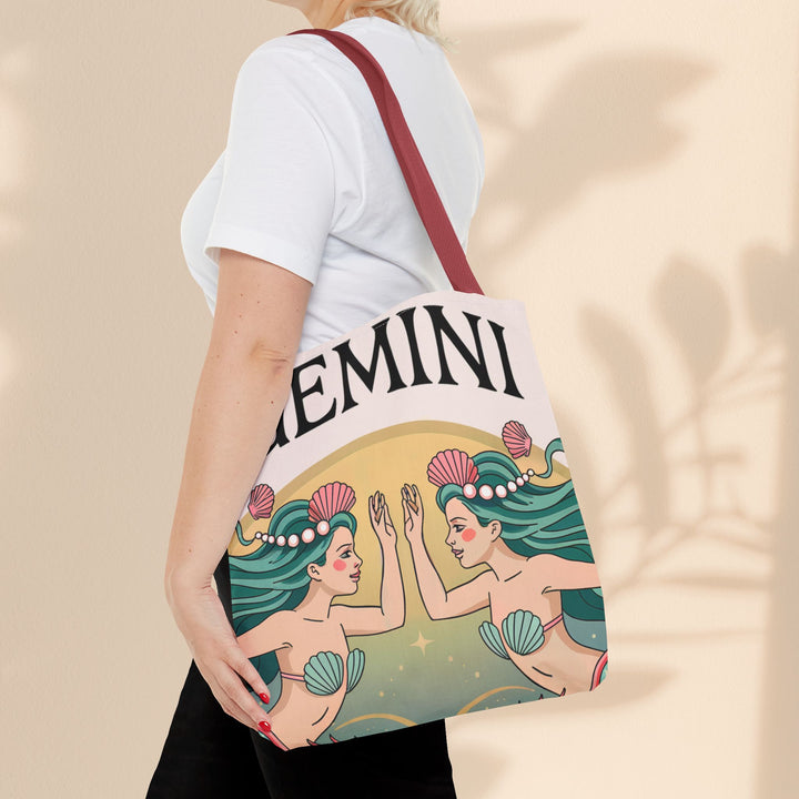 Gemini Zodiac Tote Bag, Astrological Bag, Personalized Gift, Astrology Lover, Horoscope Accessory, Birthday Present