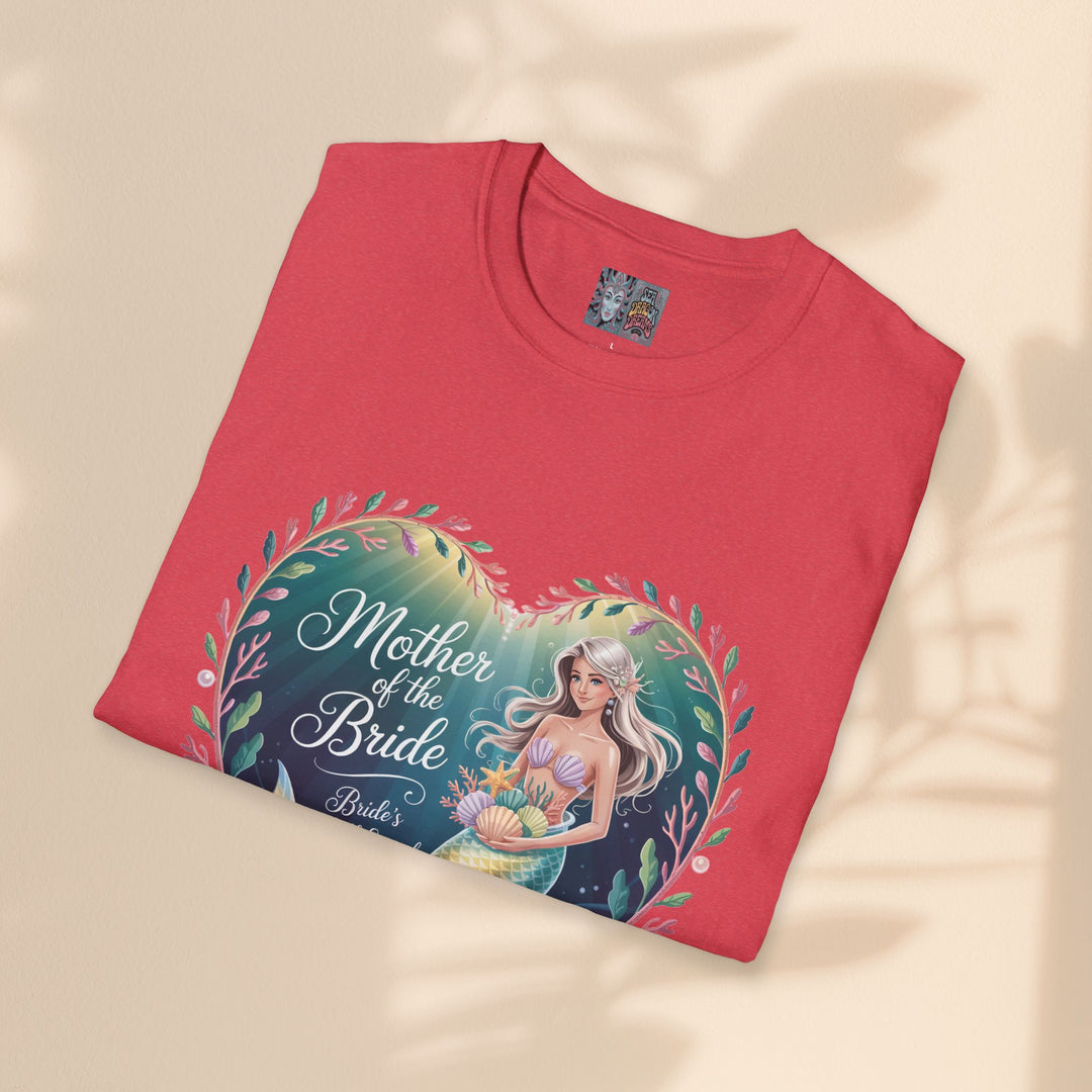 Mother of the Bride Mermaid Unisex Softstyle T-Shirt