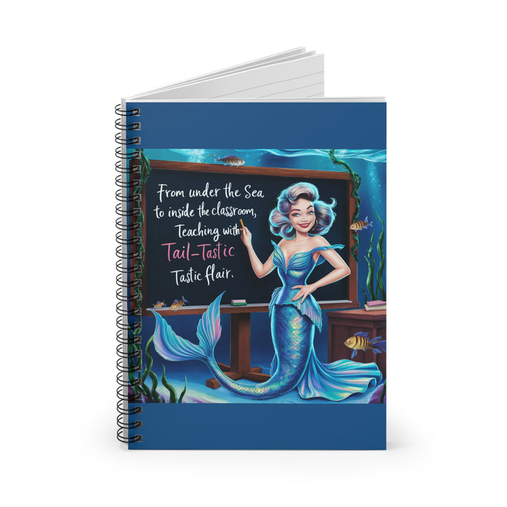 Spiral Notebook - Ruled Line - Fintastic Teacher