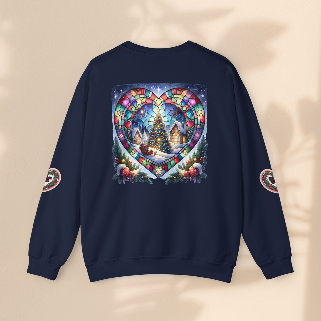 Christmas Tree Heart Sweatshirt