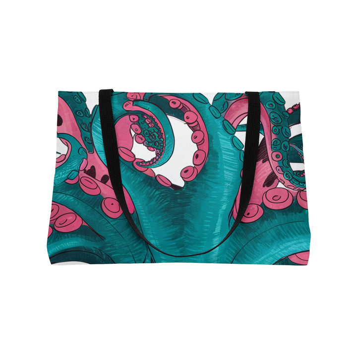 Weekender Tote Bag - Pink Octopus