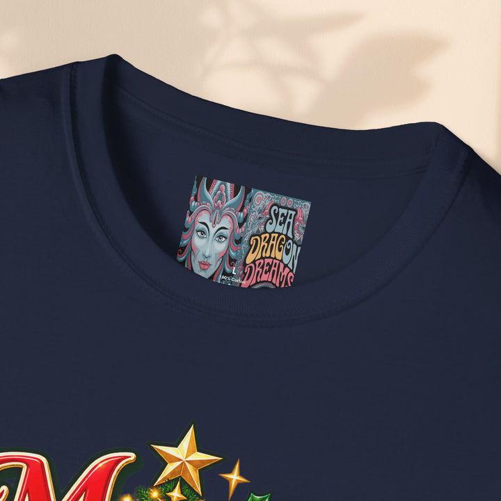 Merry & Bright Christmas T-Shirt – Festive Holiday Graphic Tee