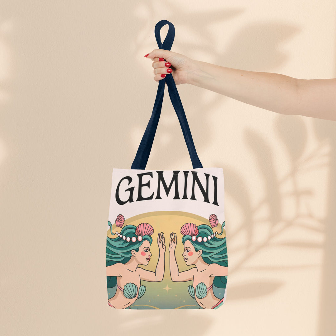 Gemini Zodiac Tote Bag, Astrological Bag, Personalized Gift, Astrology Lover, Horoscope Accessory, Birthday Present