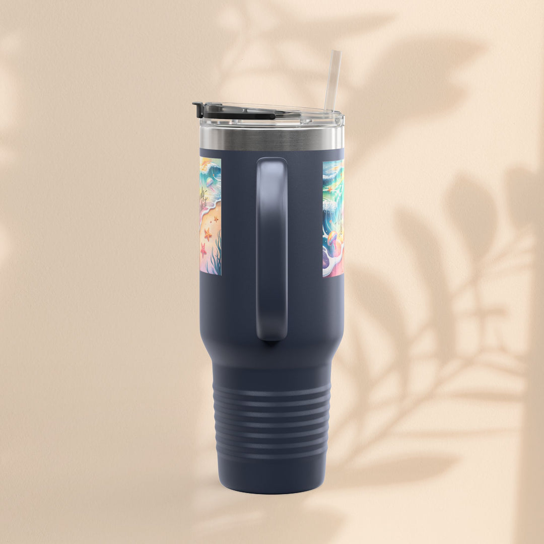 Ocean Vibes Insulated Travel Mug, 40oz