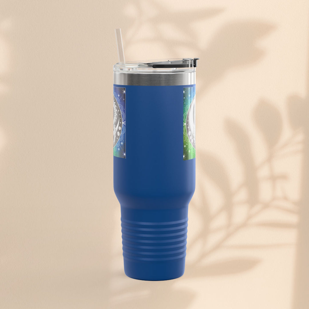 Galaxy Dragon Insulated Travel Mug - 40oz Eco-Friendly Water Bottle, Perfect for Camping, Road Trips, Gifts for Him/Her, Motivational Cup