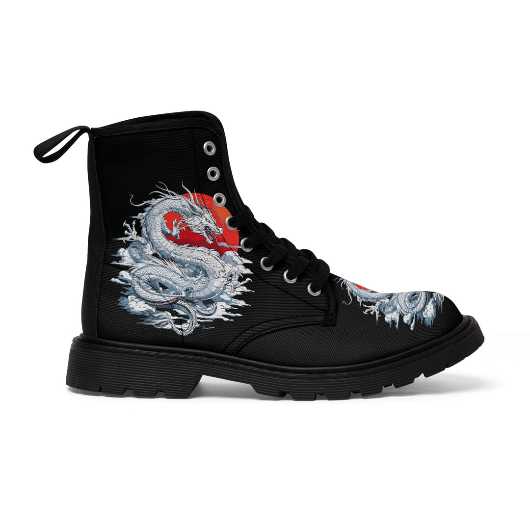 Men's Canvas Boots - Emperor Dragon