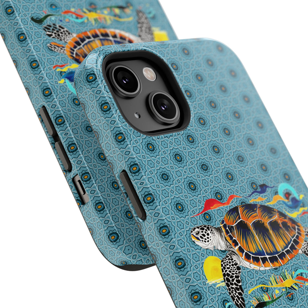 Impact-Resistant Cases - Sea Turtle Bliss