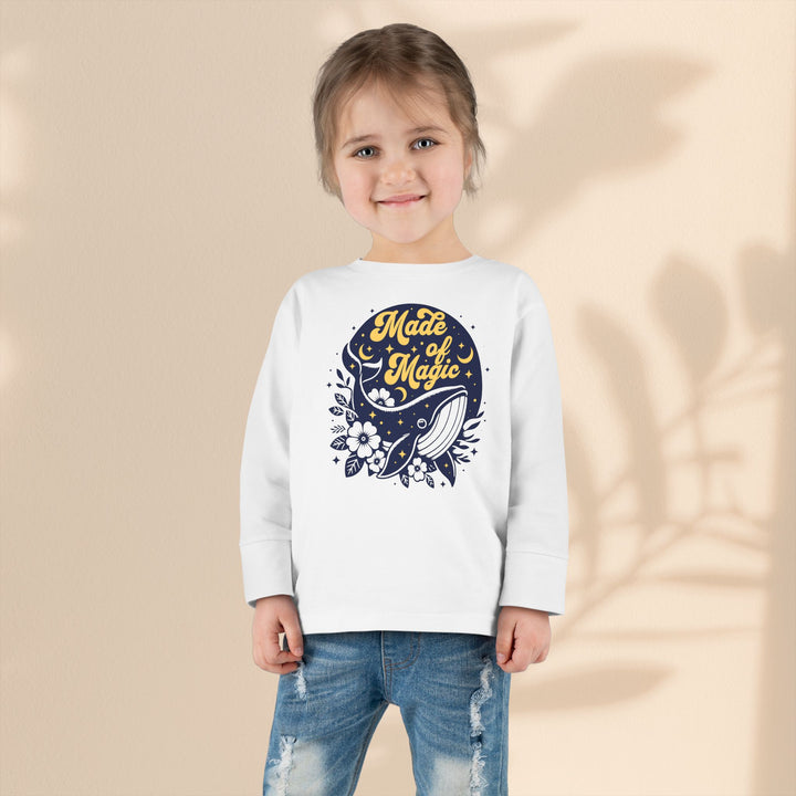 Made of Magic - Toddler Long Sleeve Tee, Kids Clothing