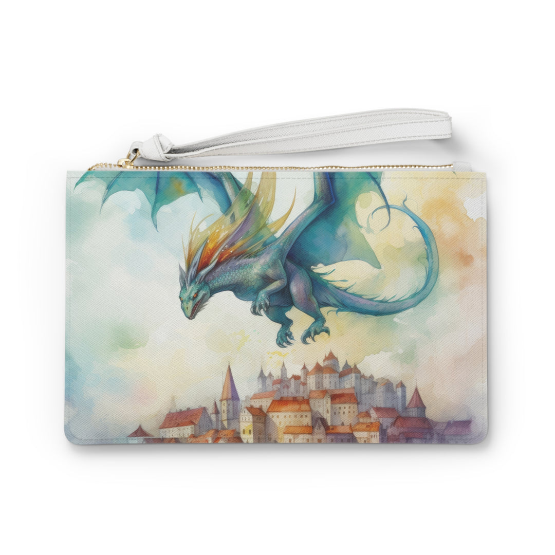 Clutch Bag - Dragon Watching Over Us