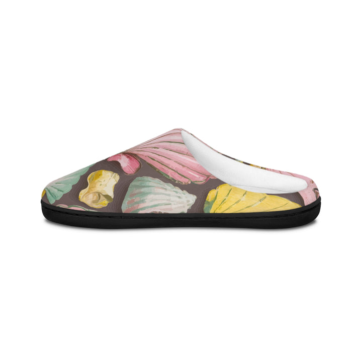 Women's Indoor Slippers - Pink Seashells