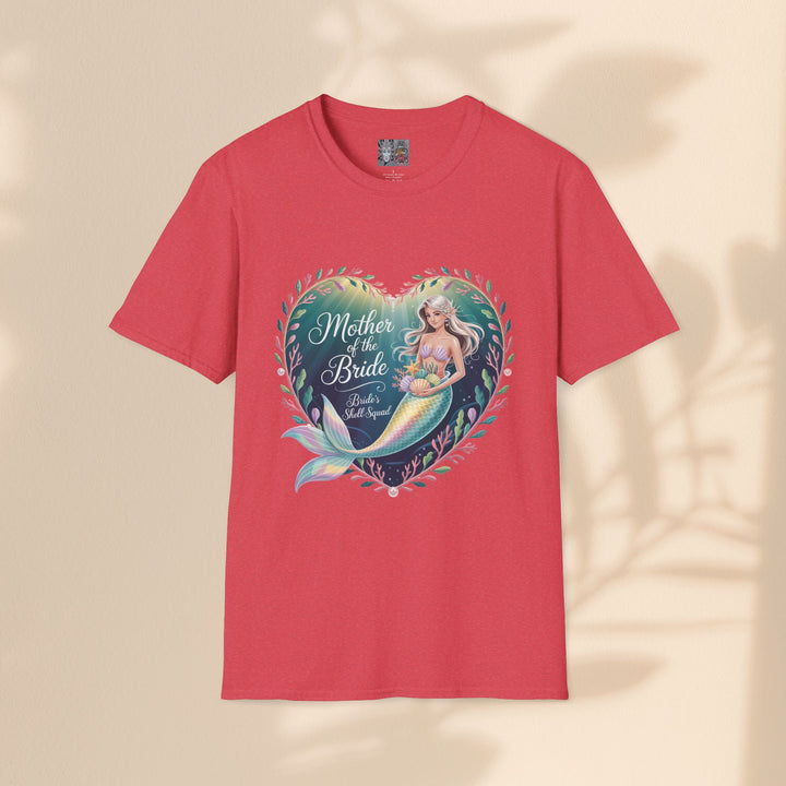 Mother of the Bride Mermaid Unisex Softstyle T-Shirt