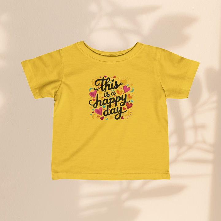 Infant Fine Jersey Tee - This is a Happy Day