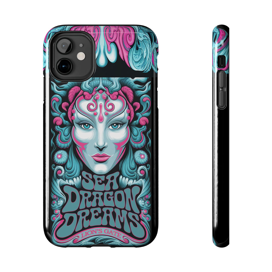 Tough Phone Cases - Sea Dragon Dreams Psychedelic