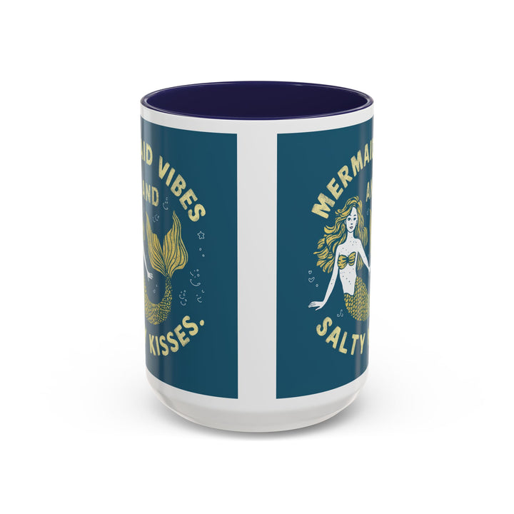 Accent Coffee Mug (11, 15oz)  - Salty Kisses