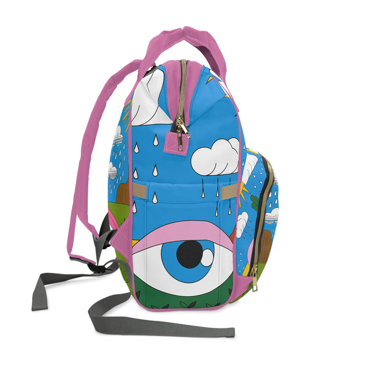 Multifunctional Diaper Backpack - Eyes Are On It