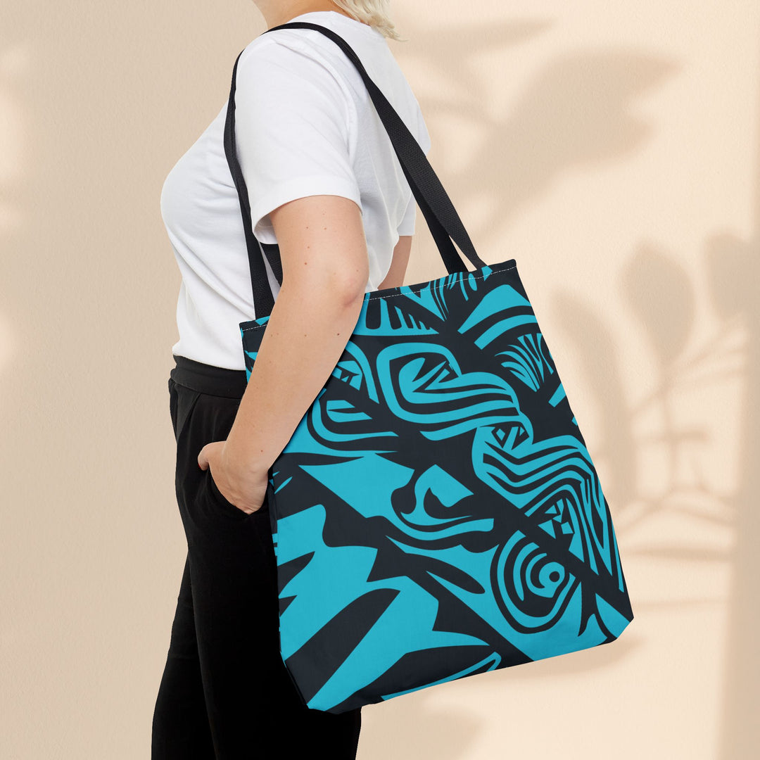 Tote Bag (AOP) - Blue Tribal