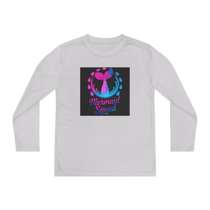 Youth Long Sleeve Competitor Tee - Mermaid Squad